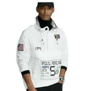 NWT Polo Ralph Lauren P1 Racing Hooded Anorak Jacket Hi-Tech $198 Men’s Small